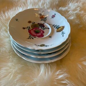 S4 | Vintage “Anemones” Limoges 6” Saucers